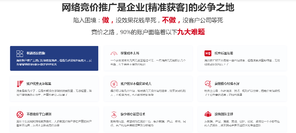 竞价托管互联网营销一站式服务